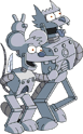 Itchy & Scratchy robots