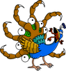 Mutant Peacock