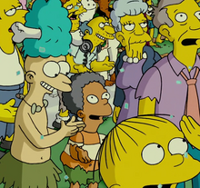 Lewis em Os Simpsons - O filme