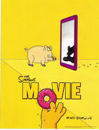 The Simpsons Movie Spider-Pig Poster