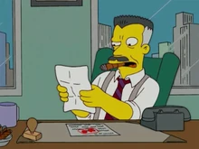 lendo o poema de Moe