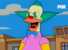 Krusty dinheiro 18x14