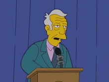 Skinner na Formatura de Bart