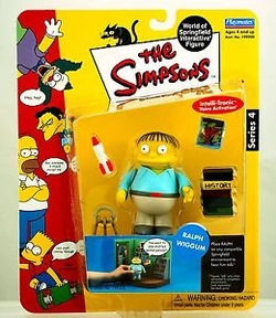 Figurine Playmates 2000 - Lenny Des Simpson, Monde De Springfield, Neuve Sous Blister
