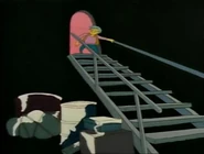 Lucille searching for Bart.