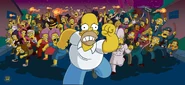 The Simpsons Movie Homer Simpson being chased by Angry Mob.png (811 KB) Homer Simpson being chased by the Angry Mob