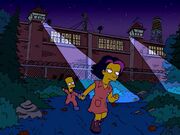 Bart and Gina are now on the run.