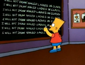 List Of Chalkboard Gags Simpsons Wiki Fandom