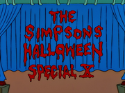 The Simpsons Halloween Special X