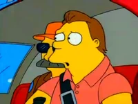 Barney no helicoptero