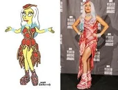 Simpsonsladygaga.png (84 KB) Lady Gaga and her meat dress.