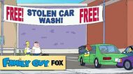 Free Stolen Car Wash from "The Simpsons Guy" FAMILY GUY ANIMATION on FOX