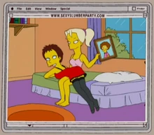 "Me espanque novamente com esse porta-retrato