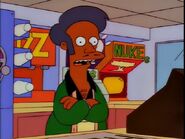 Apu at the Kwik-E-Mart