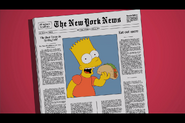 Bart on The New York News