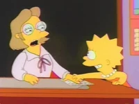 Lisa começando a pirar por causa de um B+