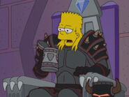 Bart as the Shadow Knight.