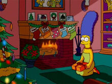 Marge é um presente de Natal