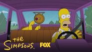 Bart Distracts Homer While Driving Season 29 Ep