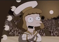 Mały Burns przed występem