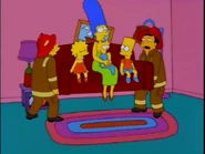 Firemen couch gag