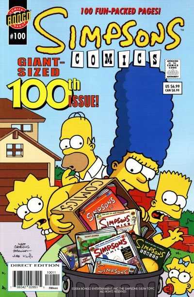 シンプソンズコミック　＃70〜＃100 THE SIMPSONS シンプソンズ | LINUS' BLANKET COMIC SHOP