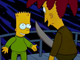 Sideshow Bob trying to kill Bart