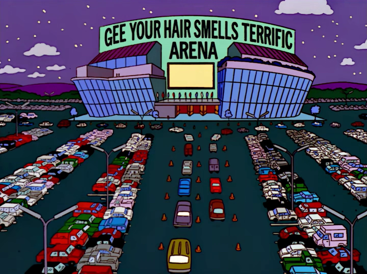 Gee Your Hair Smells Terrific Arena Simpsons Wiki Fandom