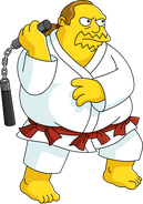 Kung fu Comic Book Guy Tapped Out