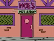 Moe's as a pet shop