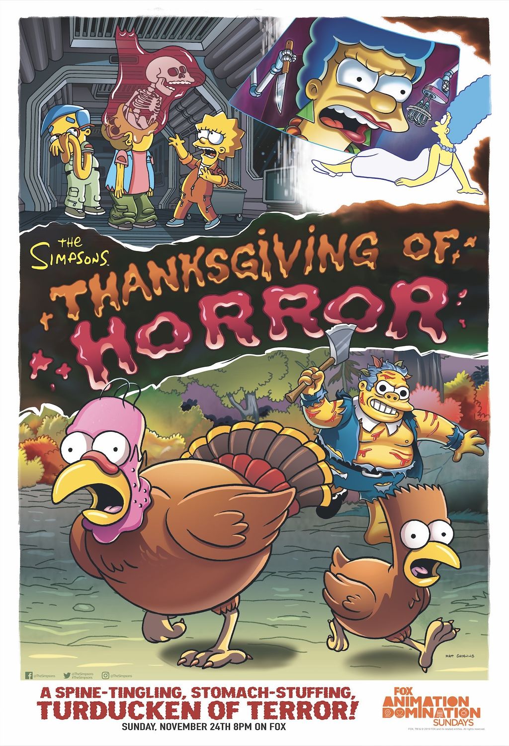 Thanksgiving of Horror Simpsons Wiki Fandom