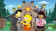 Glee on The Simpsons