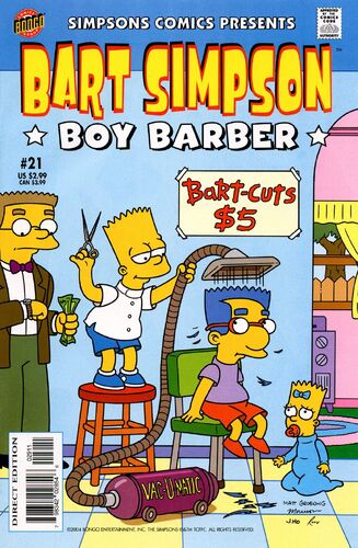 Bart Simpson-Boy Barber