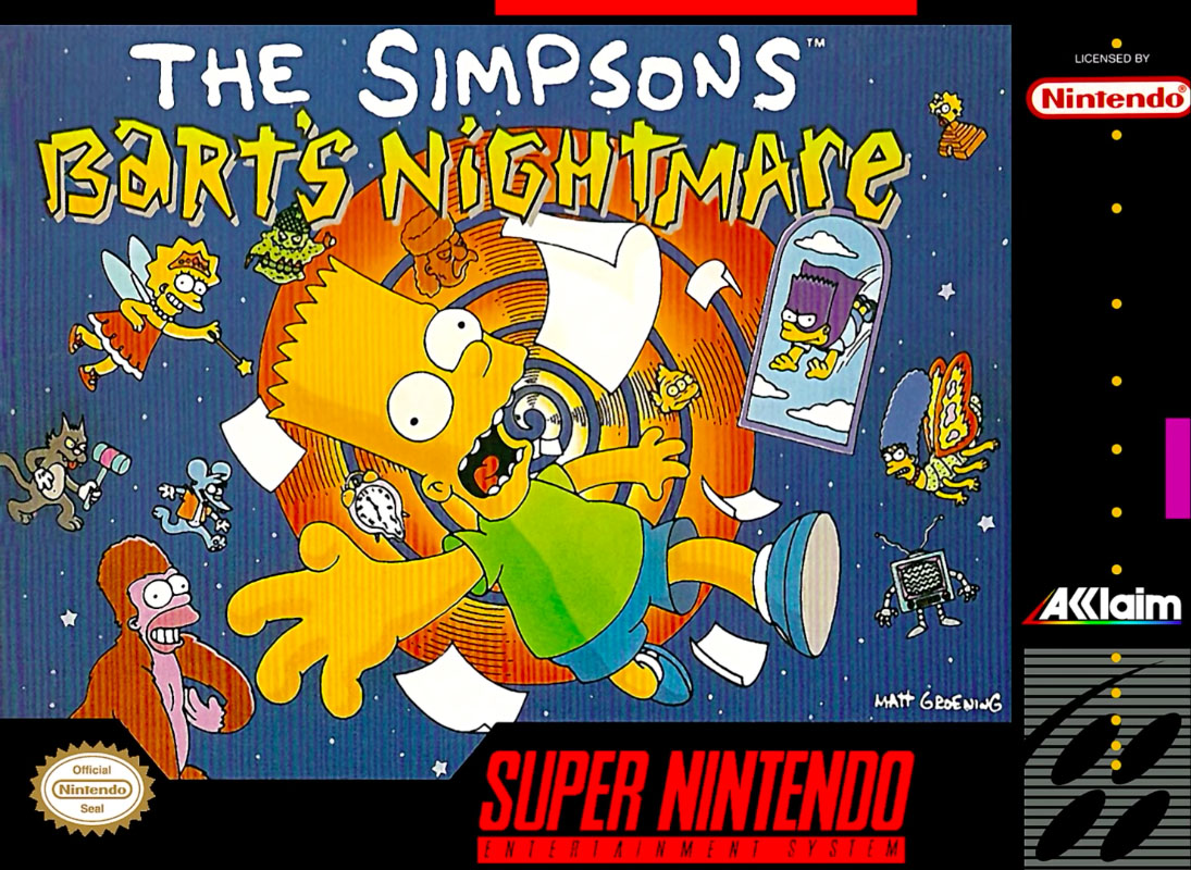 the simpsons nintendo game