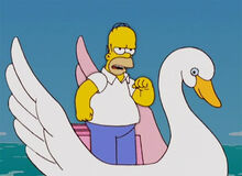 Homer valente pedalinho