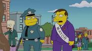 Clancy with Mayor Quimby