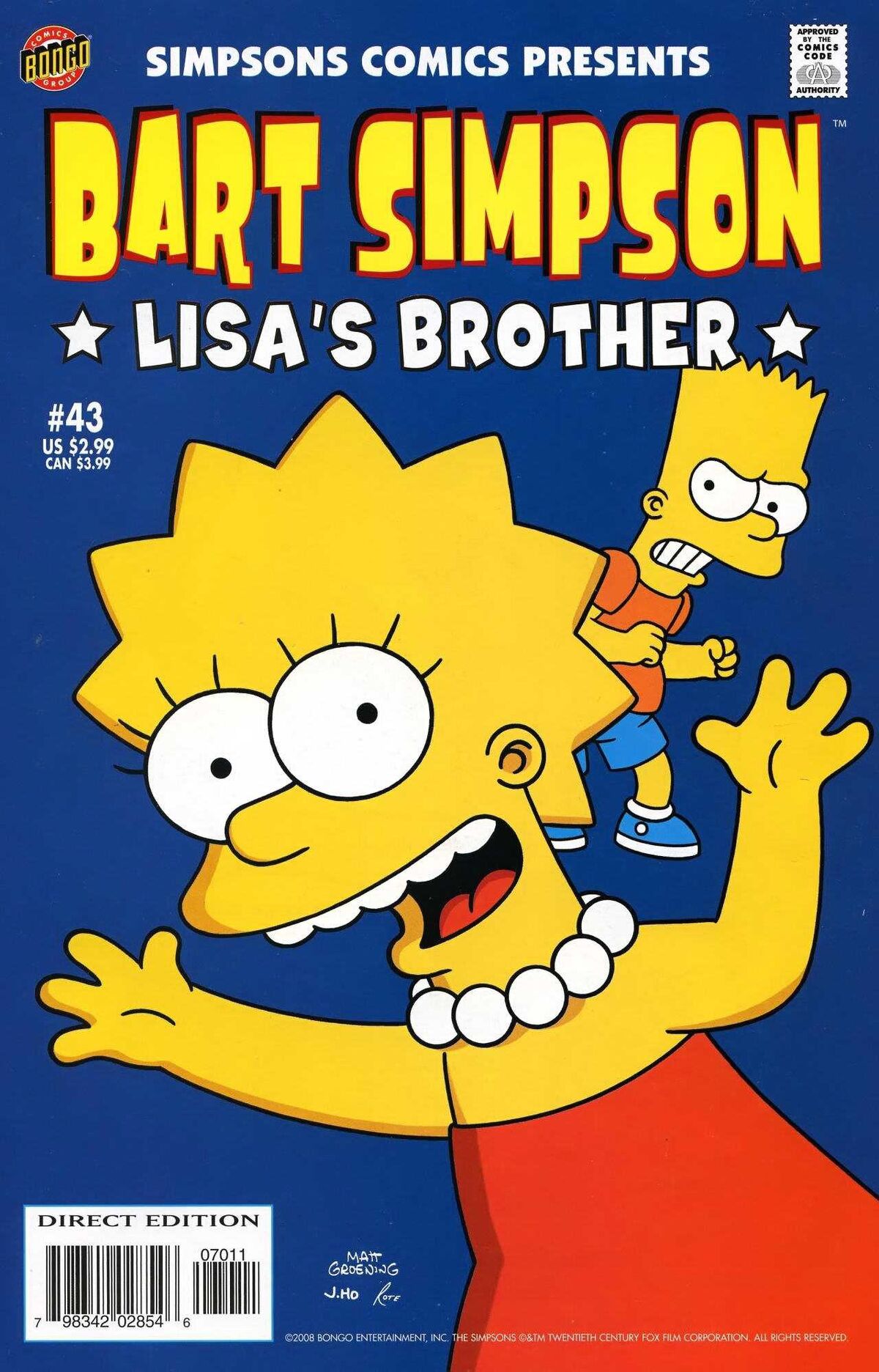 Bart Simpson Comics 43 | Simpsons Wiki | Fandom