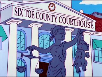 Six Toe County Courthouse