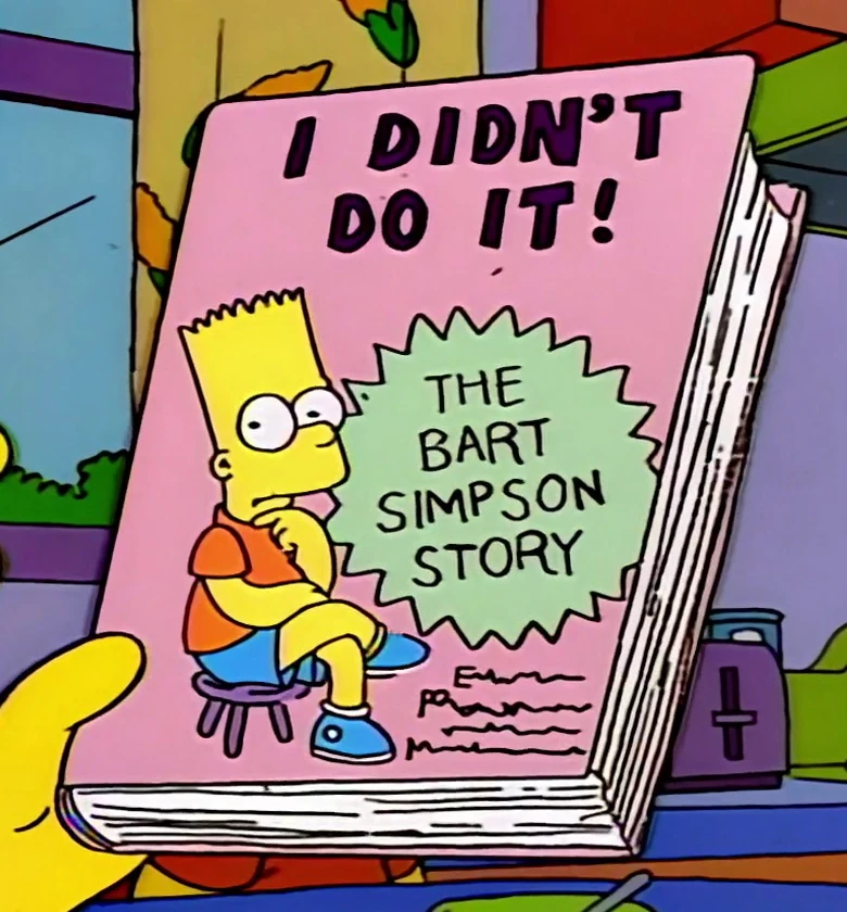 I Didn't Do It: The Bart Simpson Story | Simpsons Wiki | Fandom