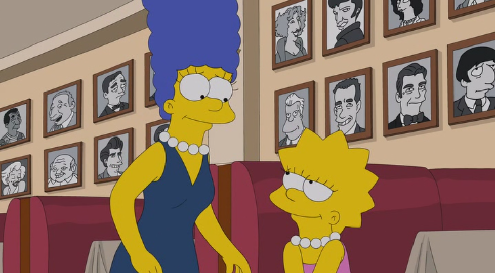 мардж симпсон баленсиага платье. Jerry & marge go large. мардж симпсон 18. мардж симпсон и мэгги. мардж симпсон сшила морского конька лизе.