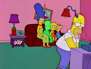 Static Bart couch gag