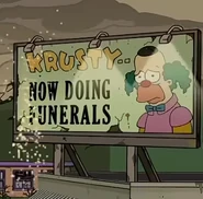 Krusty: Now Doing Funerals