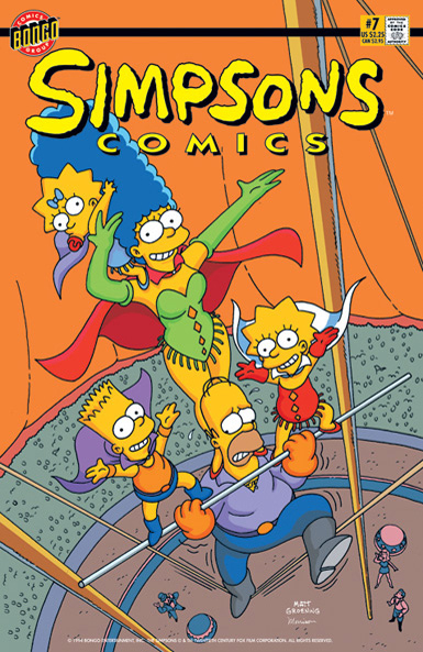 Simpsons Comics 7 | Simpsons Wiki | Fandom