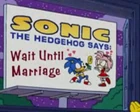 MarrySonicSimpsons.jpg (13 KB) Sonic the Hedgehog (poster)