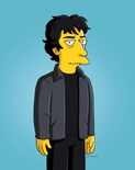 Neil Gaiman in the episode