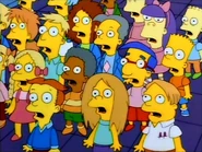 Mrs. Krabappel's students are shocked.