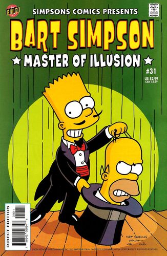 Bart Simpson-Master of Illusion