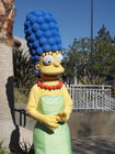 Marge Simpson mascot