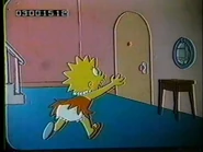 The shot of Lisa running to the kitchen was originally staged to have her undies exposed to the camera as she runs off, as seen in the early prototype version.