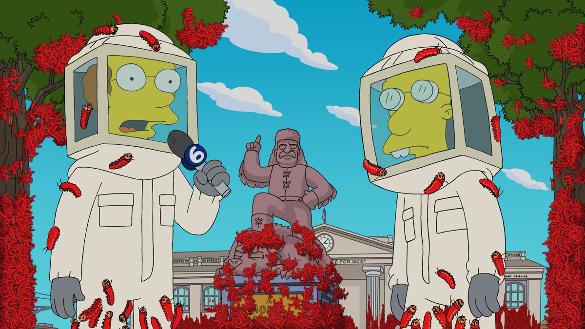 The Very Hungry Caterpillars | Simpsons Wiki | Fandom